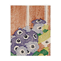 Retrospect Thank You Note Cards With Envelopes, 4 1/2 inch; x 5 7/8 inch;, Cineraria, Box Of 10