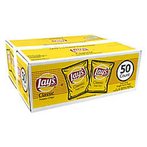 Frito-Lay; Original Lay's; Potato Chips, 1 Oz, Box Of 50 Bags