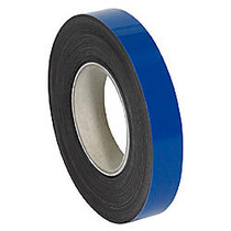 Partners Brand Blue Warehouse Labels - Magnetic Rolls 1 inch; x 50', 1 Roll