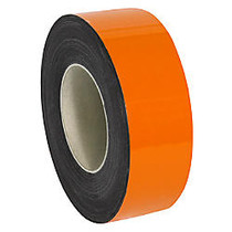 Partners Brand Orange Warehouse Labels - Magnetic Rolls 2 inch; x 50', 1 Roll