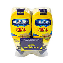 Hellmann's Real Mayonnaise, 25 Oz Bottle, Pack Of 2