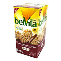 Belvita Cinnamon Brown Sugar Breakfast Biscuits, 4 Packs, Box Of 20