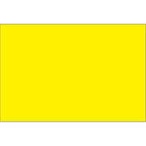 Tape Logic; Write-On Rectangle Inventory Label Roll, 10 inch; x 3 inch;, Fluorescent Bright Yellow, Roll Of 250