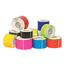 Tape Logic; Write-On Rectangle Inventory Label Roll, 6 inch; x 4 inch;, Dark Blue, Roll Of 500