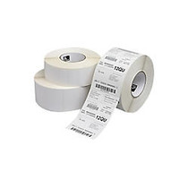 Zebra Label Kimdura Polypropylene 2.75x1.25in Thermal Transfer Zebra PolyPro 4000T 3 in core