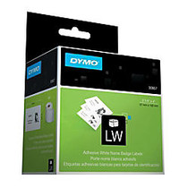 DYMO; LabelWriter; 30857 Self-Adhesive Name Badges, 2 1/4 inch; x 4 inch;, 1 Roll, 250 Badges