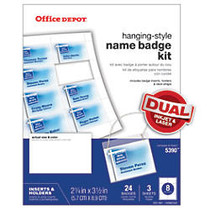 Office Wagon; Brand Name Badge Kit, Pack Of 24