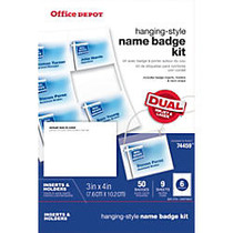 Office Wagon; Brand Name Badge Kit, Pack Of 50