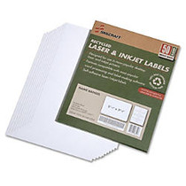 SKILCRAFT; Laser/Inkjet Name Badge Labels, 2 1/3 inch; x 3 3/8 inch;, White, Pack Of 50 (AbilityOne 7530-01-578-9299)