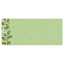 Great Papers!; Envelopes, # 10, 9 1/2 inch; x 4 1/8 inch;, Jolly Holly, Pack Of 40