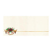 Great Papers!; Holiday Envelopes, Antique Horns, #10, 4 1/8 inch; x 9 1/2 inch;, Pack Of 40