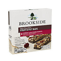 Brookside Dark Chocolate Fruit & Nut Bars, Cherry With Pomegranate, 4 Bars Per Box, Pack Of 2 Boxes