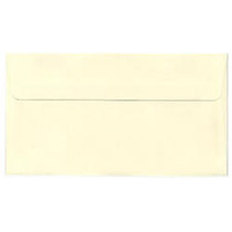 JAM Paper; Booklet Envelopes, 4 1/2 inch; x 8 1/8 inch;, Ivory, Pack Of 25