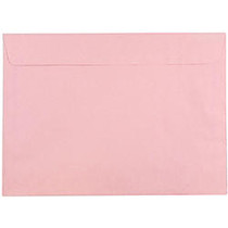 JAM Paper; Booklet Envelopes, 9 inch; x 12 inch;, Baby Pink, Pack Of 25