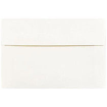 JAM Paper; Booklet Invitation Envelopes, A8, 5 1/2 inch; x 8 1/8 inch;, 30% Recycled, White, Pack Of 25