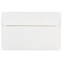 JAM Paper; Booklet Invitation Envelopes, A9, 5 3/4 inch; x 8 3/4 inch;, White, Pack Of 25