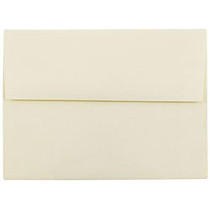JAM Paper; Booklet Invitation Envelopes, Strathmore, A6, 4 3/4 inch; x 6 1/2 inch;, Ivory Wove, Pack Of 25