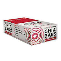 Health Warrior; Chia Bars, Apple Cinnamon, 0.88 Oz, Pack Of 15