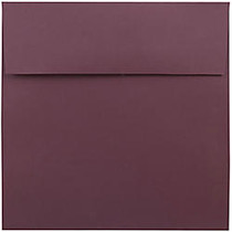 JAM Paper; Color Square Invitation Envelopes, 8 1/2 inch; x 8 1/2 inch;, Burgundy, Pack Of 25