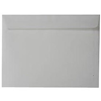 JAM Paper; Open-End Catalog Envelopes, 10 inch; x 13 inch;, Clear, Pack Of 10