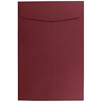 JAM Paper; Open-End Catalog Envelopes, 6 inch; x 9 inch;, Dark Red, Pack Of 10