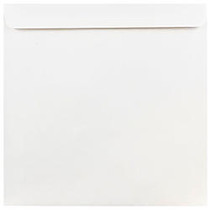 JAM Paper; Square Invitation Envelopes, #9, 9 inch; x 9 inch;, White, Pack Of 25