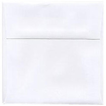 JAM Paper; Square Invitation Envelopes, 5 1/2 inch; x 5 1/2 inch;, White, Pack Of 25