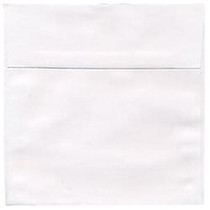 JAM Paper; Square Invitation Envelopes, 7 inch; x 7 inch;, White, Pack Of 25