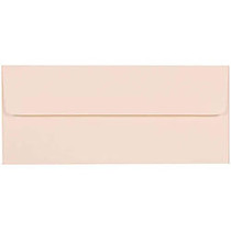 JAM Paper; Strathmore Booklet Envelopes With Gummed Closure, #10, 4 1/8 inch; x 9 1/2 inch;, Bright White, Pack Of 25