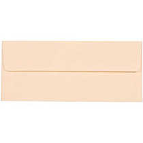 JAM Paper; Strathmore Booklet Envelopes With Gummed Closure, #10, 4 1/8 inch; x 9 1/2 inch;, Natural White, Pack Of 25