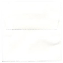 JAM Paper; Strathmore Invitation Envelopes, 5 1/2 inch; x 5 1/2 inch;, White, Pack Of 25