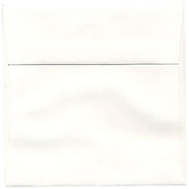 JAM Paper; Strathmore Invitation Envelopes, 6 inch; x 6 inch;, Bright White, Pack Of 25