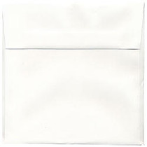 JAM Paper; Strathmore Invitation Envelopes, 8 1/2 inch; x 8 1/2 inch;, Bright White, Pack Of 25