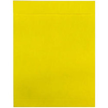 JAM Paper; Tyvek; Open-End Catalog Envelopes, 10 inch; x 13 inch;, Yellow, Pack Of 25