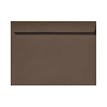 LUX Booklet Envelopes, 6 inch; x 9 inch;, Chocolate Brown, Pack Of 500