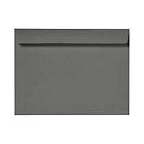 LUX Booklet Envelopes, 6 inch; x 9 inch;, Smoke Gray, Pack Of 1,000