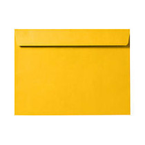 LUX Booklet Envelopes, 6 inch; x 9 inch;, Sunflower Yellow, Pack Of 1,000