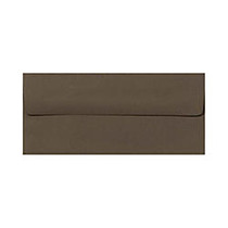 LUX Envelopes, #10, 4 1/8 inch; x 9 1/2 inch;, Chocolate Brown, Pack Of 1,000