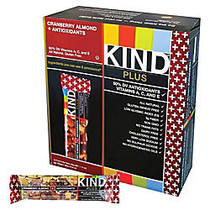 KIND; Healthy Snack Bars, Cranberry/Almond/Antioxidants, 1.4 Oz, Box Of 12