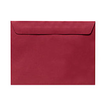 LUX Envelopes, Booklet, 9 inch; x 12 inch;, Garnet Red, Pack Of 1,000