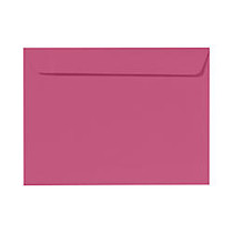 LUX Envelopes, Booklet, 9 inch; x 12 inch;, Magenta Pink, Pack Of 1,000