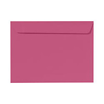 LUX Envelopes, Booklet, 9 inch; x 12 inch;, Magenta Pink, Pack Of 250