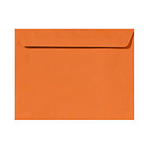 LUX Envelopes, Booklet, 9 inch; x 12 inch;, Mandarin Orange, Pack Of 1,000