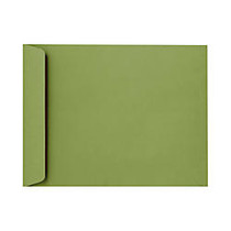 LUX Envelopes, Open-End, 9 inch; x 12 inch;, Avocado Green, Pack Of 250
