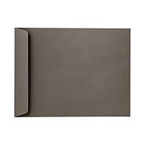 LUX Envelopes, Open-End, 9 inch; x 12 inch;, Smoke Gray, Pack Of 250