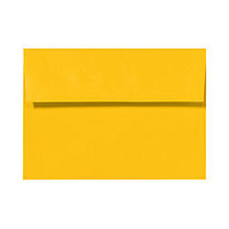 LUX Invitation Envelopes, A1, 3 5/8 inch; x 5 1/8 inch;, Sunflower Yellow, Pack Of 1,000