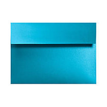 LUX Invitation Envelopes, A1, 3 5/8 inch; x 5 1/8 inch;, Trendy Teal, Pack Of 250
