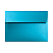 LUX Invitation Envelopes, A1, 3 5/8 inch; x 5 1/8 inch;, Trendy Teal, Pack Of 500