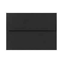 LUX Invitation Envelopes, A6, 4 3/4 inch; x 6 1/2 inch;, Midnight Black, Pack Of 1,000