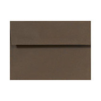 LUX Invitation Envelopes, A7, 5 1/4 inch; x 7 1/4 inch;, Chocolate Brown, Pack Of 250